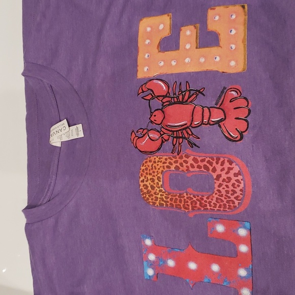 Womens Graphic Short Sleeve Tee Size L - Picture 3 of 5